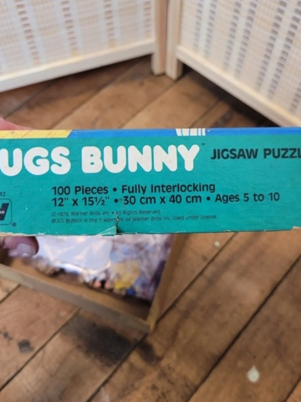 Vintage Whitman Bugs Bunny 100-Piece Puzzle